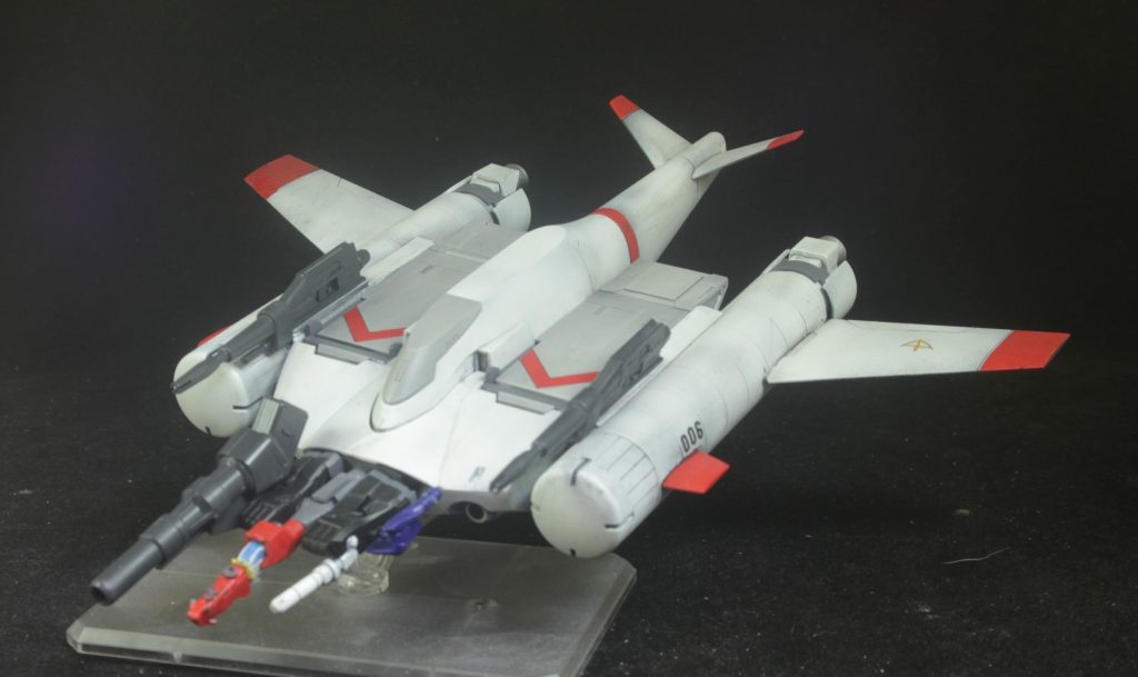 セイラ機として作成オーソドックスなビーム砲二門