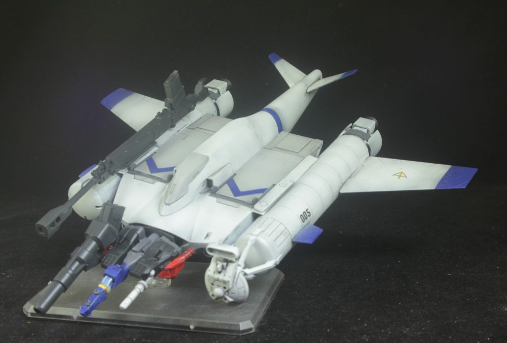 スレッガー機として制作長距離狙撃砲とオプションの遠距離レーダー仕様