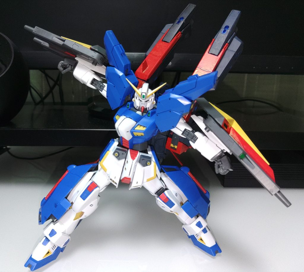 ZZといえばやはりこのポーズ。残すはZタイプのみですが、そのまえにマルスガンダムとか来るのかな？