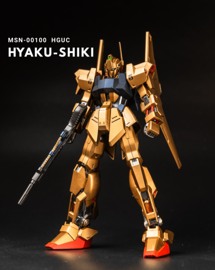 HG 百式　全塗装　【重厚感×高級感】