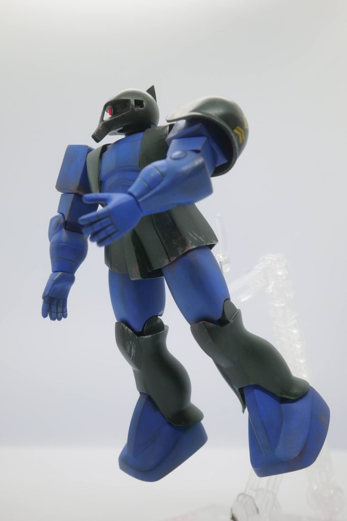 一部アルミ線接続にしてます。ちょっと自由に動く場所も増えて表情がつくようになった気がします。