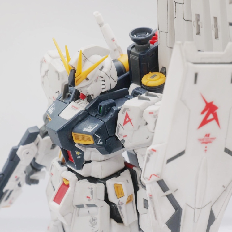 ★RG ガンプラ RX-93 ν GUNDAM RG｜400txさんのガンプラ作品｜GUNSTA（ガンスタ）