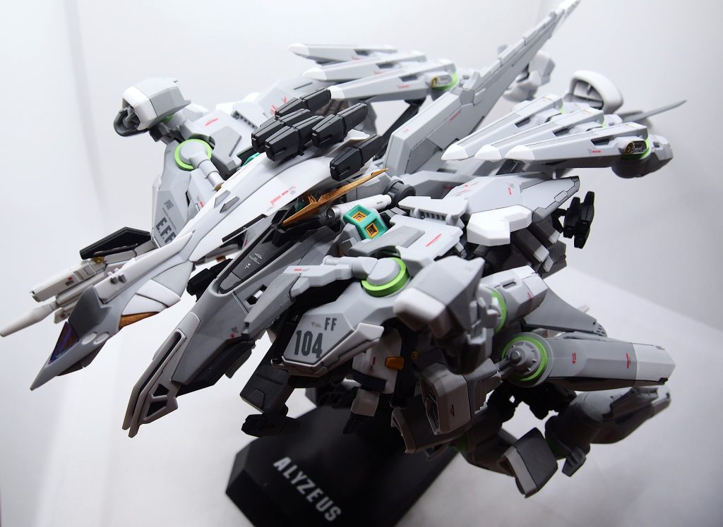 HG TX-ff104 ALYZEUS 筆塗部分塗装–3枚目/制作者：KZ_