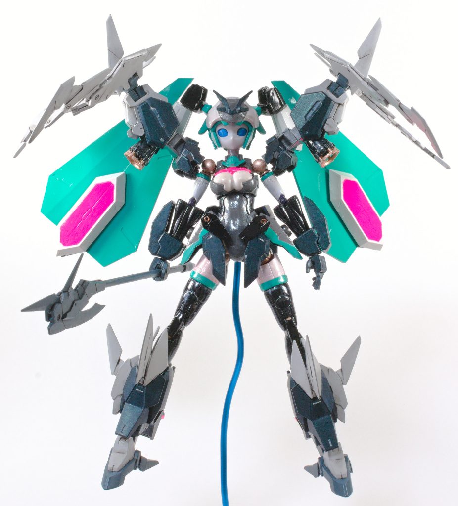プラネッツミク＋プルタインアーマー＆バリエーション展示用自作アクリルスタンド–4枚目/制作者：SUDOU
