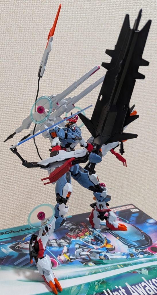 先程同様、全武装・武器装備状態です。