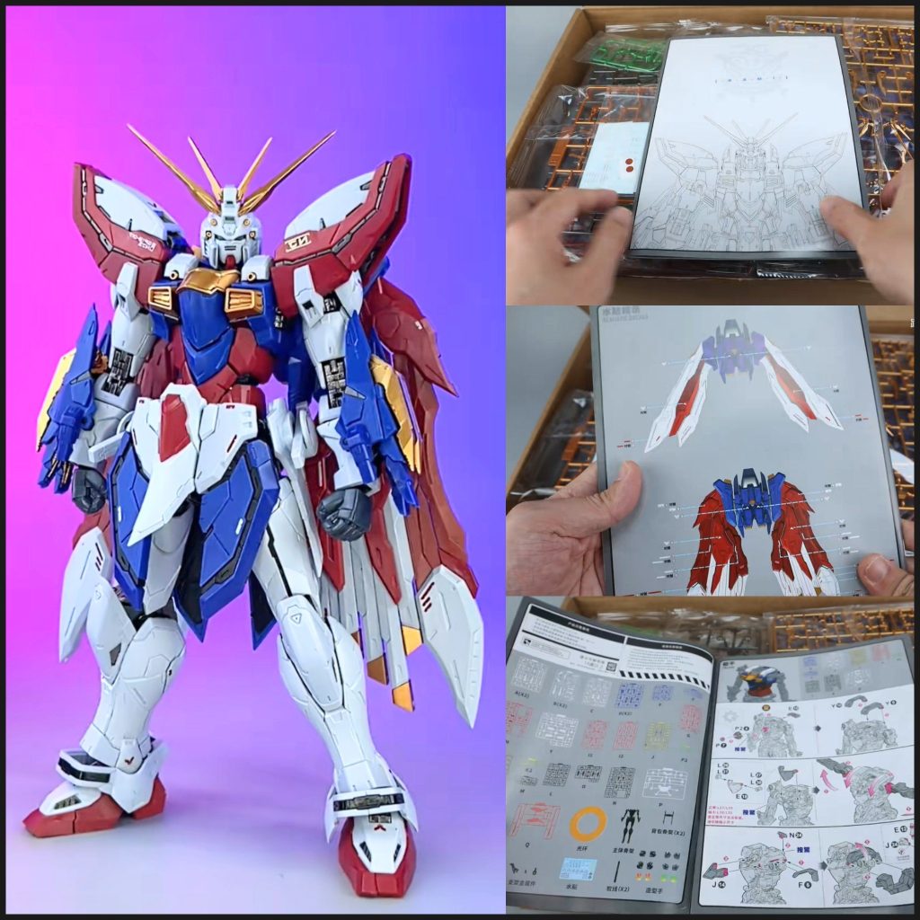 HG•1/100•ゴッドガンダム–6枚目/制作者：risuisei