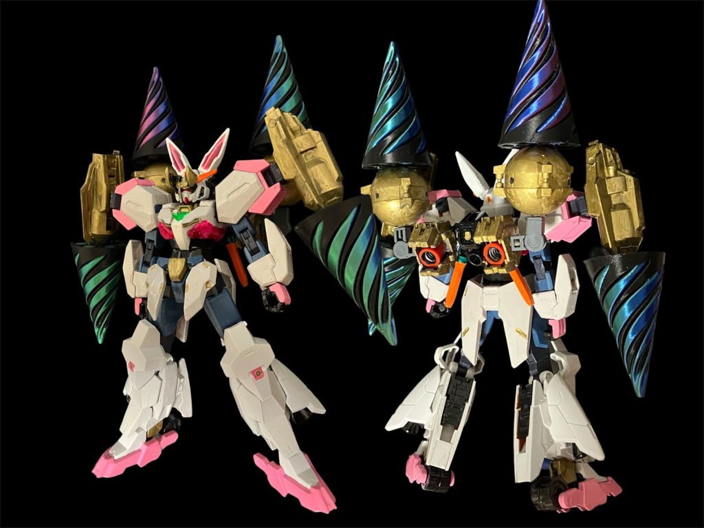 ラピッドシープガンダム。後輩パラソーシャル「マイルド・シープ」の力を宿した陸戦近接格闘能力に長けた形態^_^
