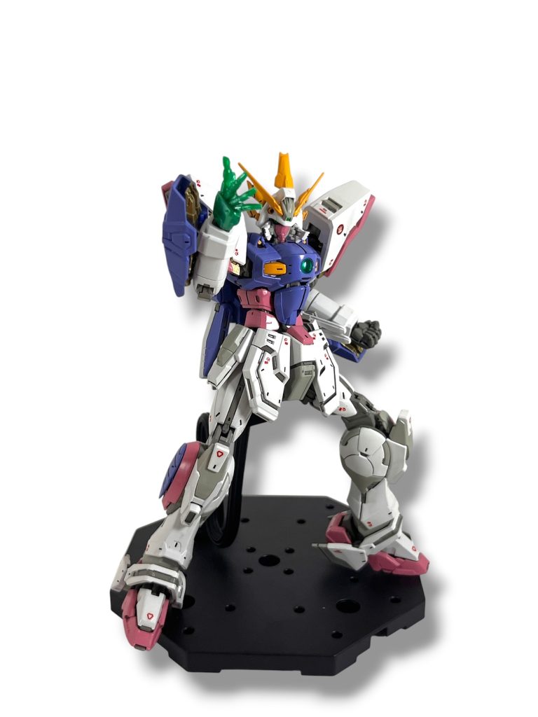 RGシャイニングガンダム　筆塗り全塗装