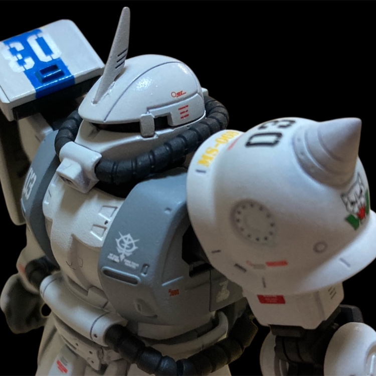 シン•マツナガ専用ザクⅡ｜241さんのガンプラ作品｜GUNSTA（ガンスタ）