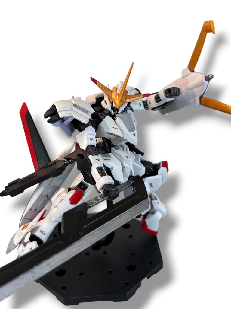 ガンダムザガン　ガンダム端白星–4枚目/制作者：4児のパパ