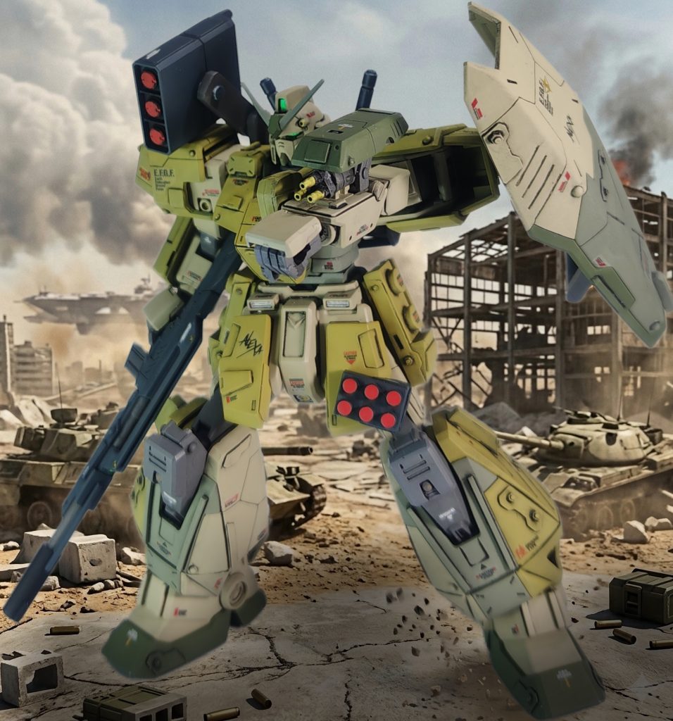 Ike主任：このアーマーならガトリングも撃てるぞ😤！