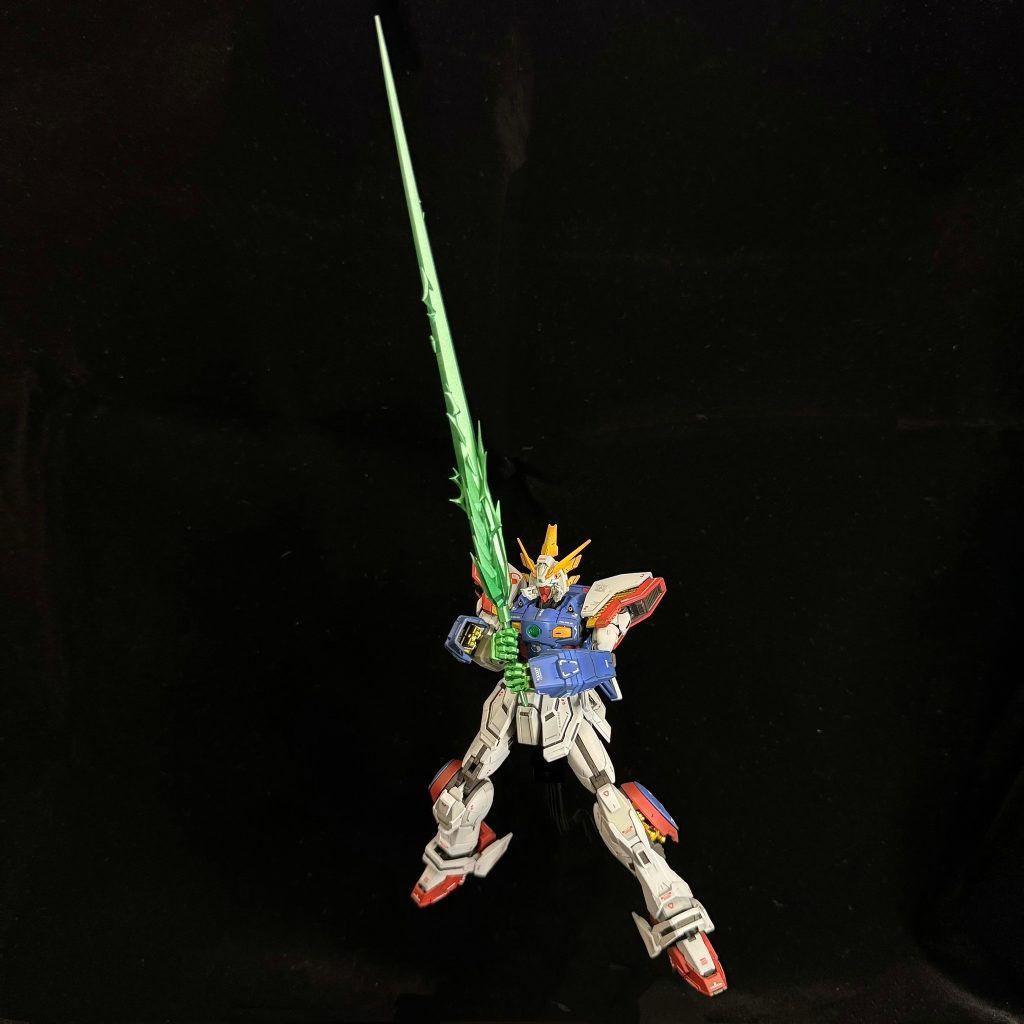 RG シャイニングガンダム–2枚目/制作者：ガンプラさんTW