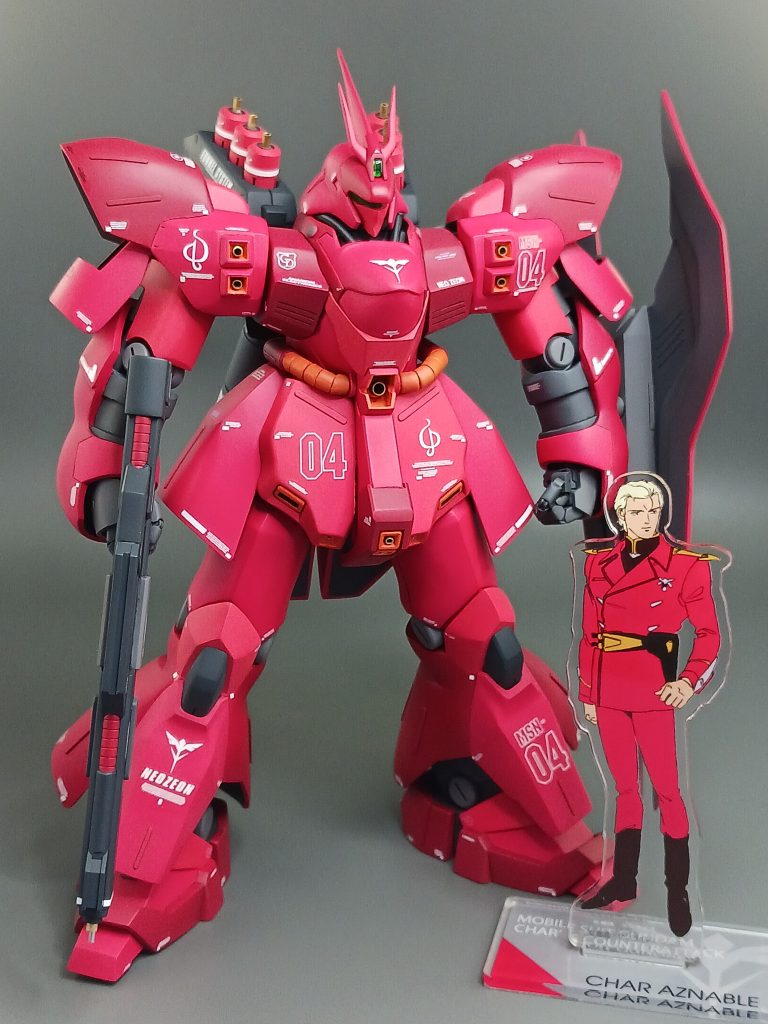 総統のアクリルスタンドと。