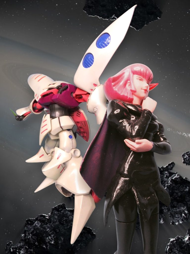 旧ＨＧＵＣキュベレイとパチリンコ💦