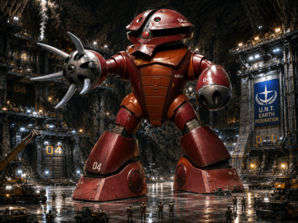 過去作 MG アッガイ エアブラシ塗装–7枚目/制作者：福田 義康