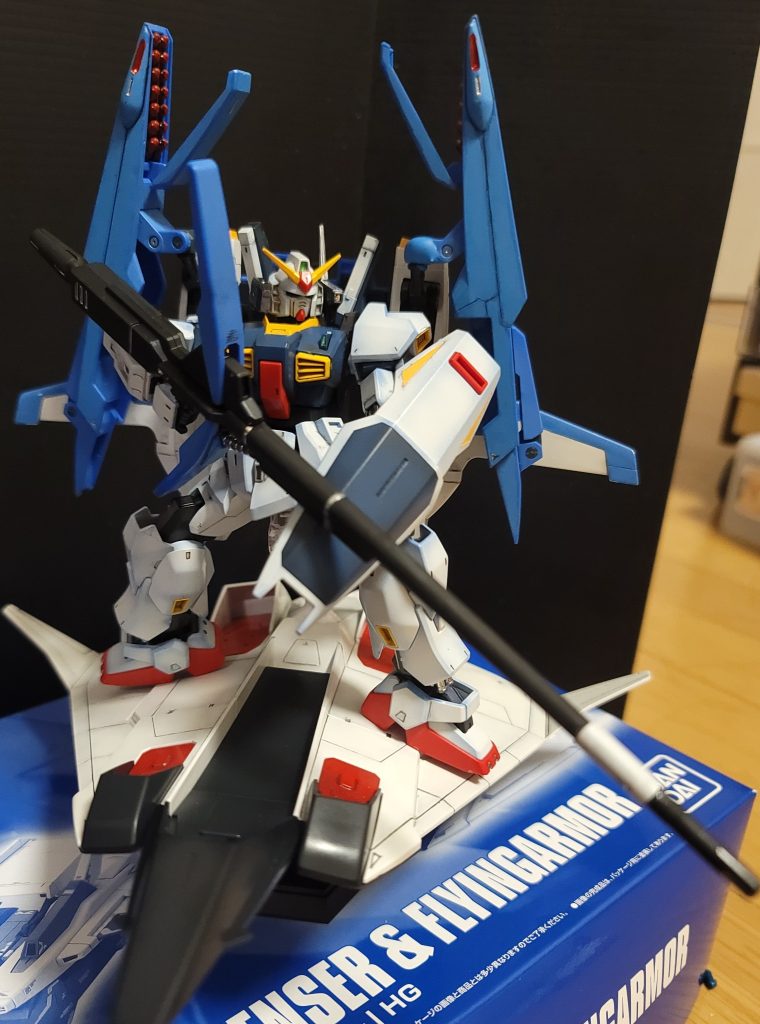 HG スーパーガンダム&フライングアーマー–3枚目/制作者：nabewobilly