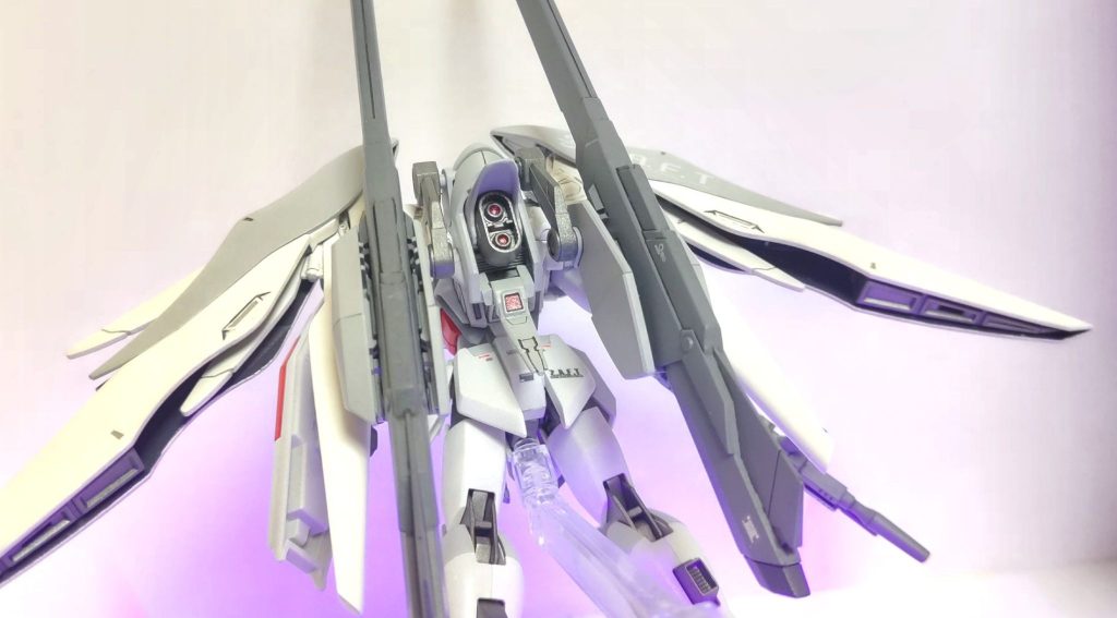 ノズルの下にコアスプレンダーのパーツ加工して追加しています。