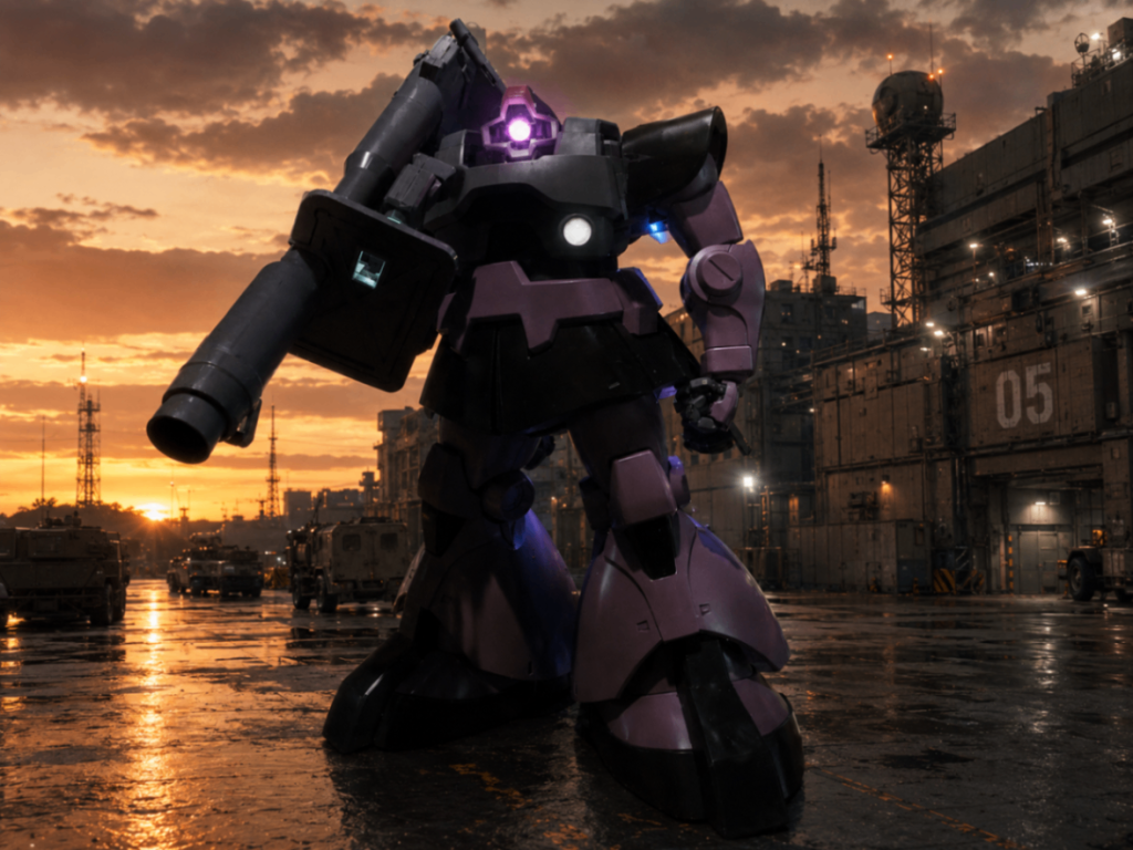 MG ドム アップグレード版 LED組込み–5枚目/制作者：福田 義康