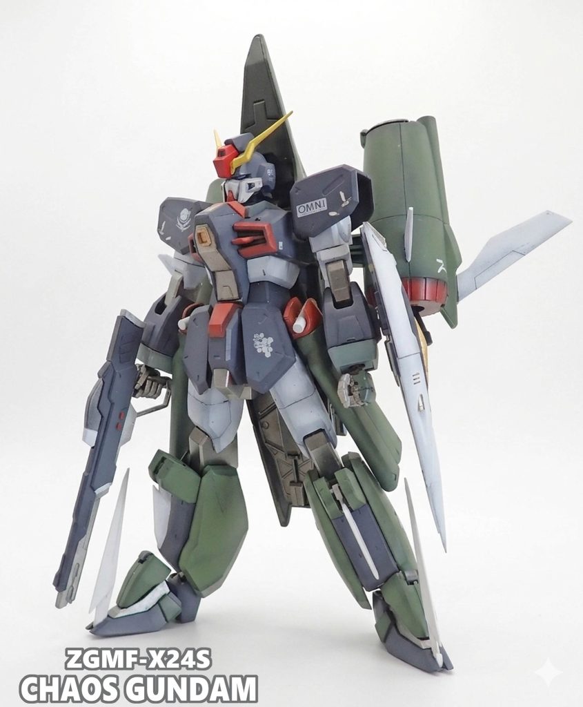 無印　1/100　カオスガンダム–2枚目/制作者：ま･くべぇ