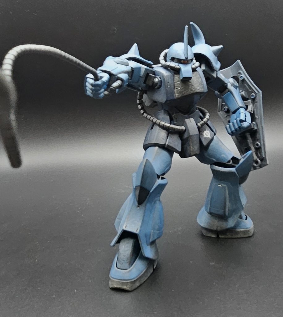 HG　グフ　鋳造表現ウェザリング