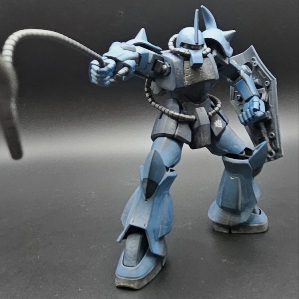 HG　グフ　鋳造表現ウェザリング
