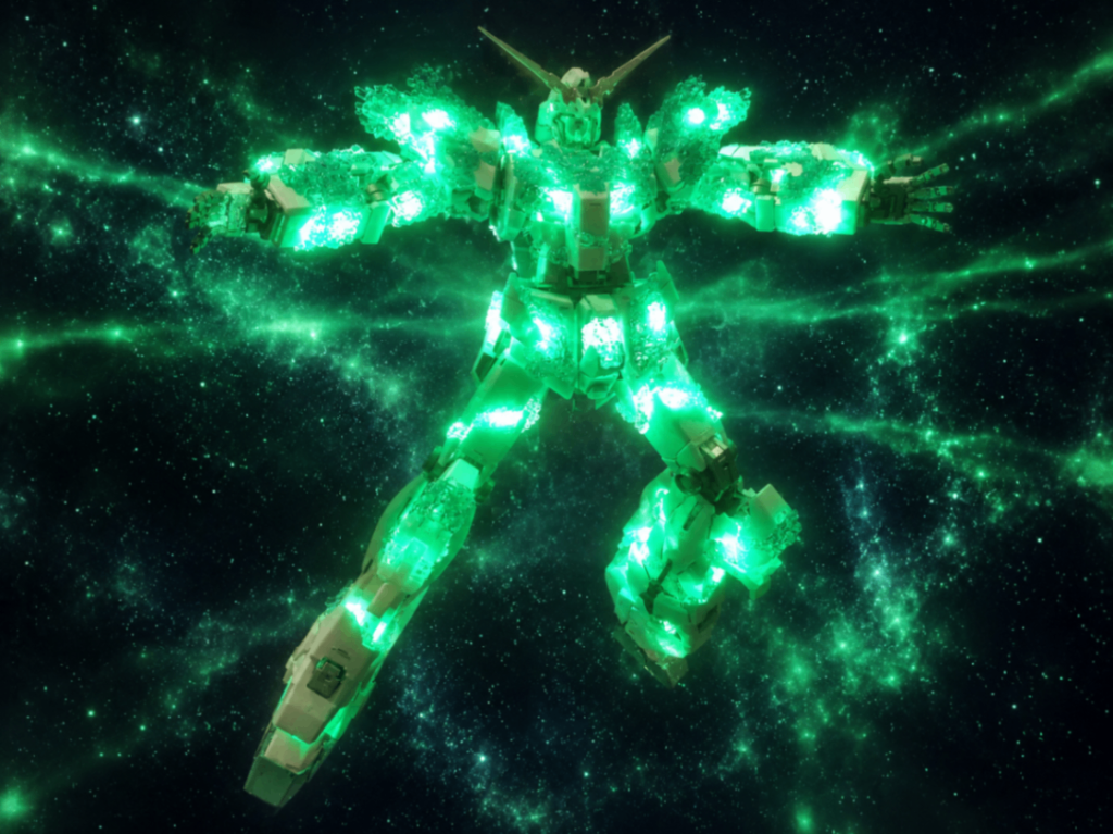 MG ユニコーンガンダム 光の結晶体 LED組込み–9枚目/制作者：福田 義康