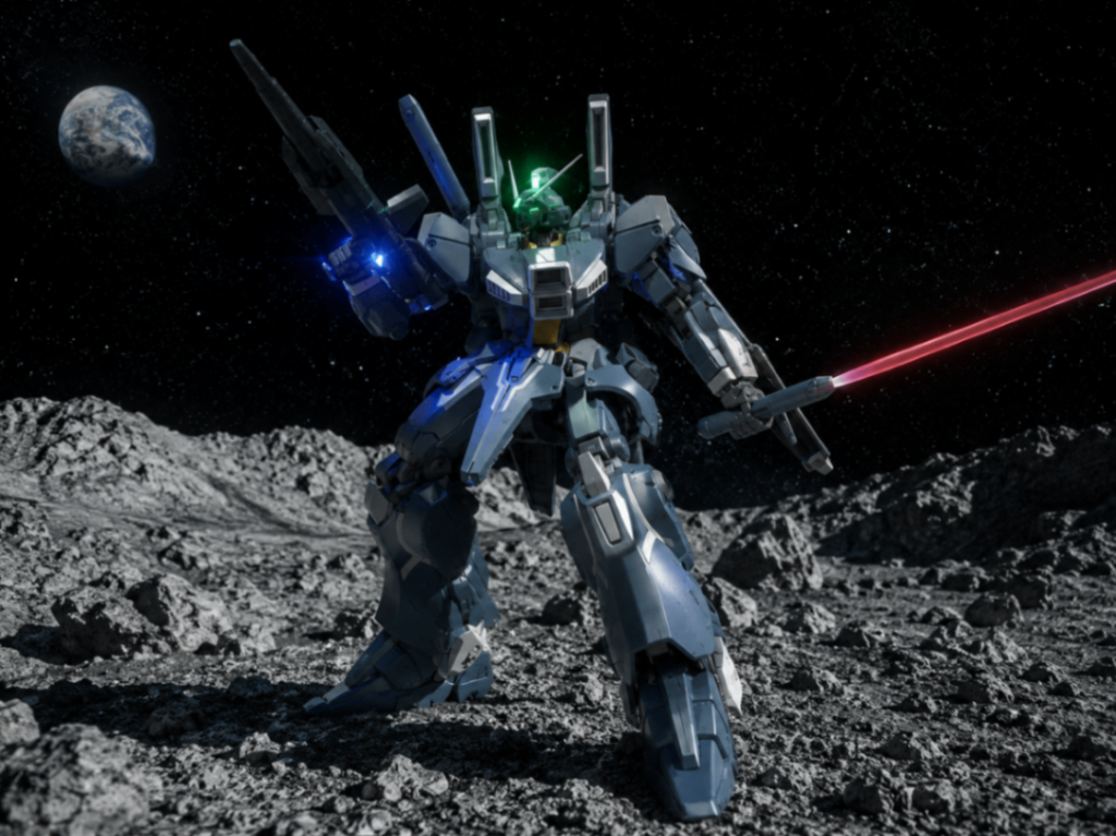 MG ガンダムMk-V LED組込–8枚目/制作者：福田 義康