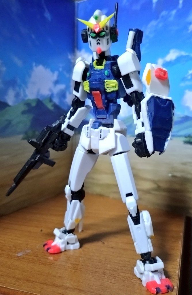 蹴ったら足を痛めるガンダムMkｰII