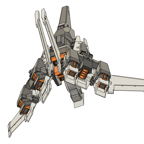 あとヘイズルフレアMA形態の機首の根本だけ！エクシアリペアⅣは分解洗浄まで終わっててあとは天気待ち。台風はやくどっか行って&nbsp;（3枚目）