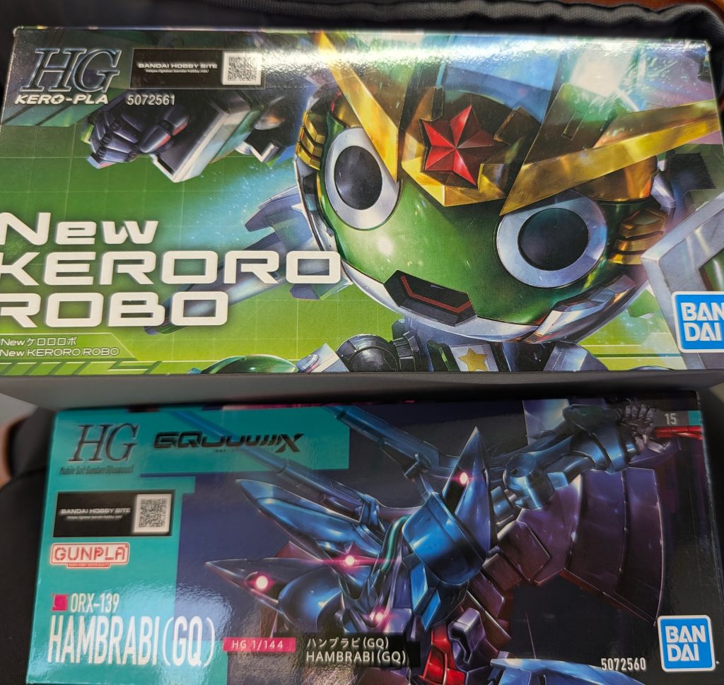 作品名：出勤前の儀式⋯<p>HGハンブラビ（GQ）ゲットしました。 自分が購入した所だと入荷量がそこそこ多かったのと放送終了から1年経ってからの発売という事もあってかそこまで争奪戦にはなってませんでした。 何故か金曜日発売ってのも大きいのかな⋯？  [&hellip;]</p>
