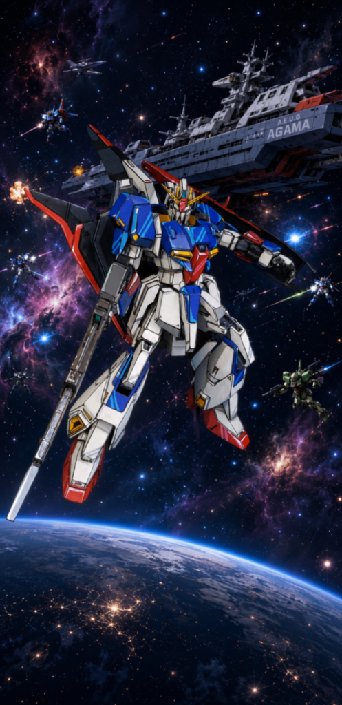 ゼータガンダムアニメ塗り