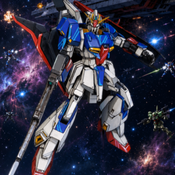 ゼータガンダムアニメ塗り