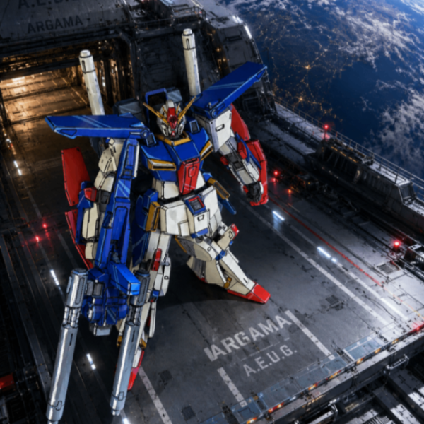 ダブルゼータガンダムアニメ塗り