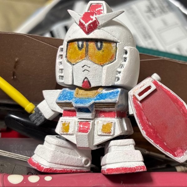 元祖SDガンダム大改修 ❺下地調整等