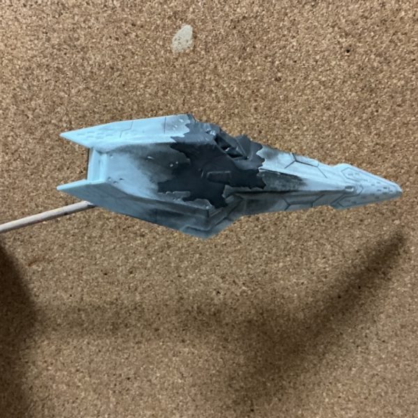 シールドを色々やって見ましたウェザリングとウォッシングのみですマフティーが観光地にいる訳ないだろうっ！（1枚目）