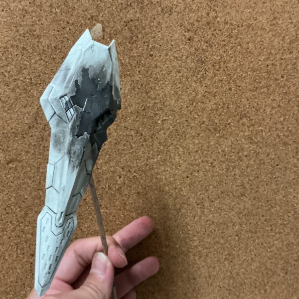シールドを色々やって見ましたウェザリングとウォッシングのみですマフティーが観光地にいる訳ないだろうっ！（3枚目）