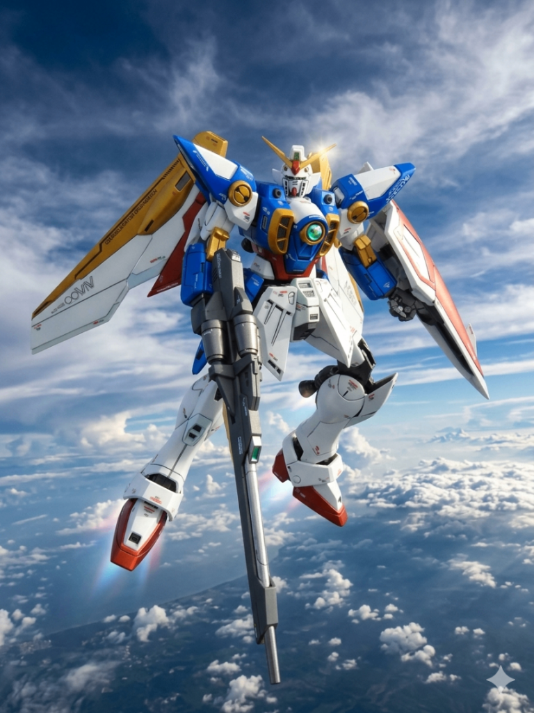 MG ウイングガンダム–5枚目/制作者：六剣狼