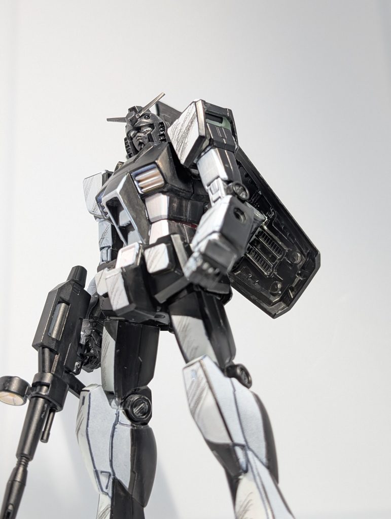 ガンダム　アニメ塗り