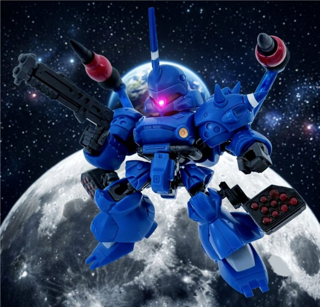 モビリティジョイントはSD、HG問わず武器の交換ができるので、組み換え遊びに最適である(gundam-kao6)興味を持った人は近所のスーパー（小生の経験ではイオンに高確率で置いてある(zaku-kao5)）のお菓子売り場にGO（無ければネットで箱買いするかヤフーフリマで見つけよう(gundam-kao6)）！！