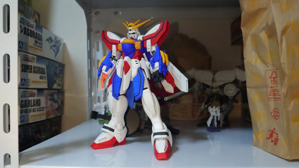 HG•1/100•ゴッドガンダム–2枚目/制作者：risuisei