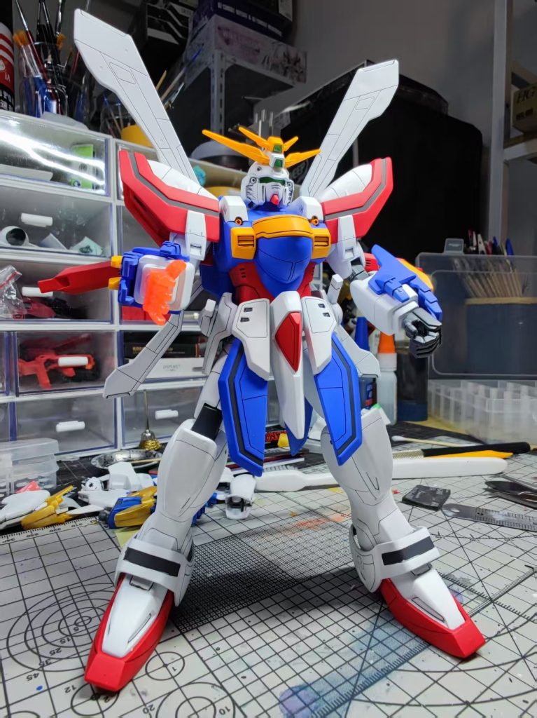 HG•1/100•ゴッドガンダム–5枚目/制作者：risuisei