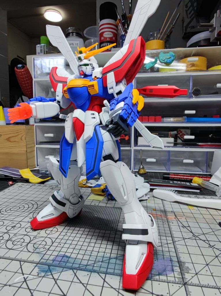HG•1/100•ゴッドガンダム–6枚目/制作者：risuisei