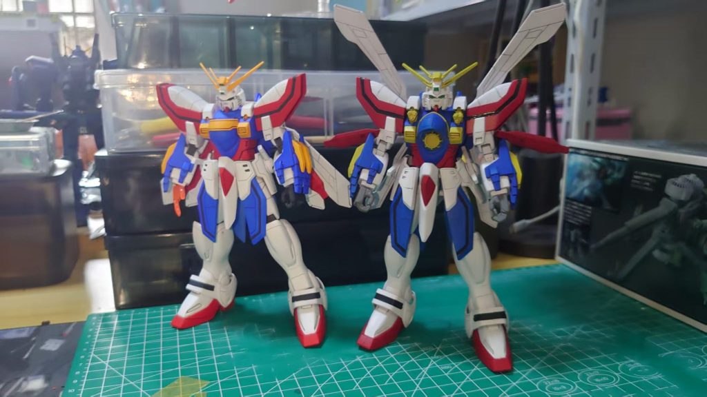 HG•1/100•ゴッドガンダム–9枚目/制作者：risuisei