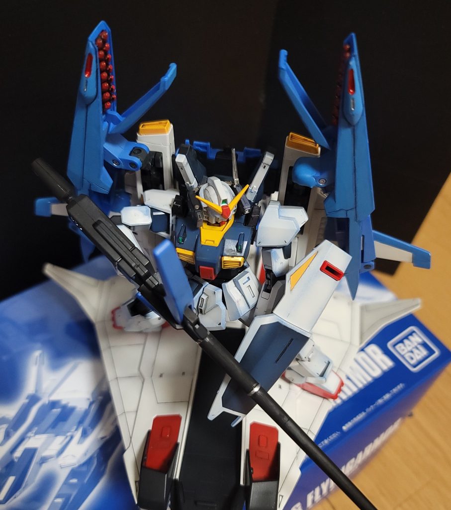 HG スーパーガンダム&フライングアーマー–2枚目/制作者：nabewobilly