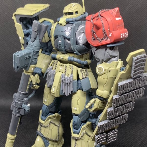 MS-06F ZAKU2F2 F! UNIDENTIFIED TYPE LESEANRFV無識別ザク