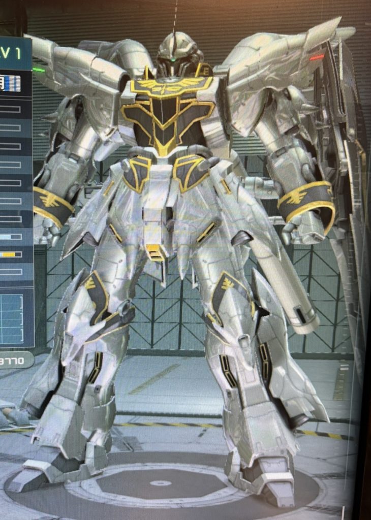 バトオペ2で調色するとこんなイメージプラモ完成してからゲーム機体を塗るという謎の逆パターン（　＾ω＾）・・・