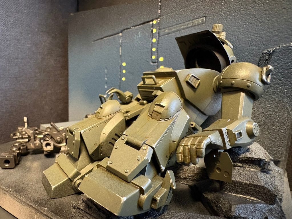 まいど！（？）こっそりボトムズです。エンディングの♪いつもあなたが♪を歌いながらプチジオラマ作りました。