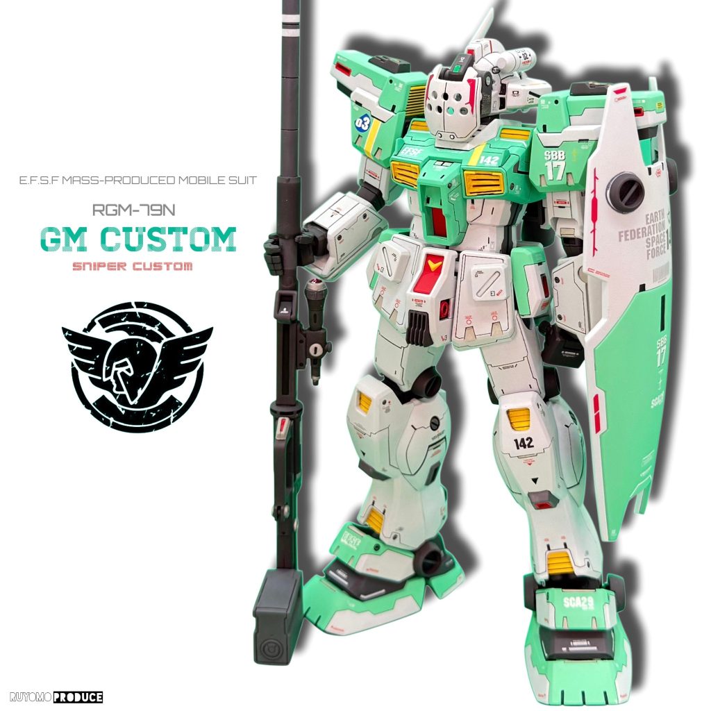 MG 1/100 ジムカスタム スナイパー オリジナルカラー
