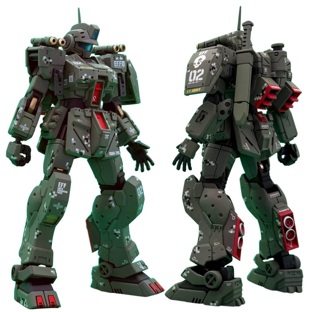 HG 1/144 ジムスパルタン–9枚目/制作者：Ruyomo