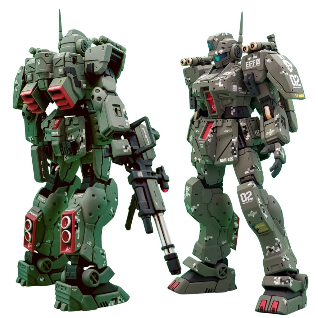 HG 1/144 ジムスパルタン–2枚目/制作者：Ruyomo